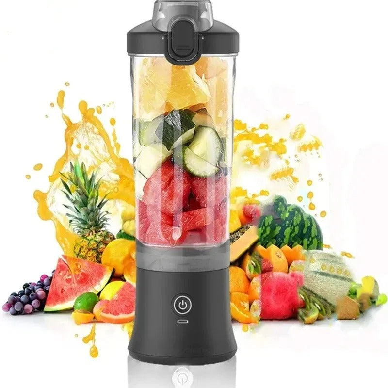 Mixlo Portable Blender — Dark Gray lifestyle