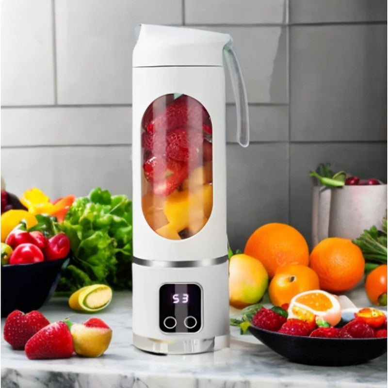 Mixlo SmoothBottle — White (clean, no Chinese)