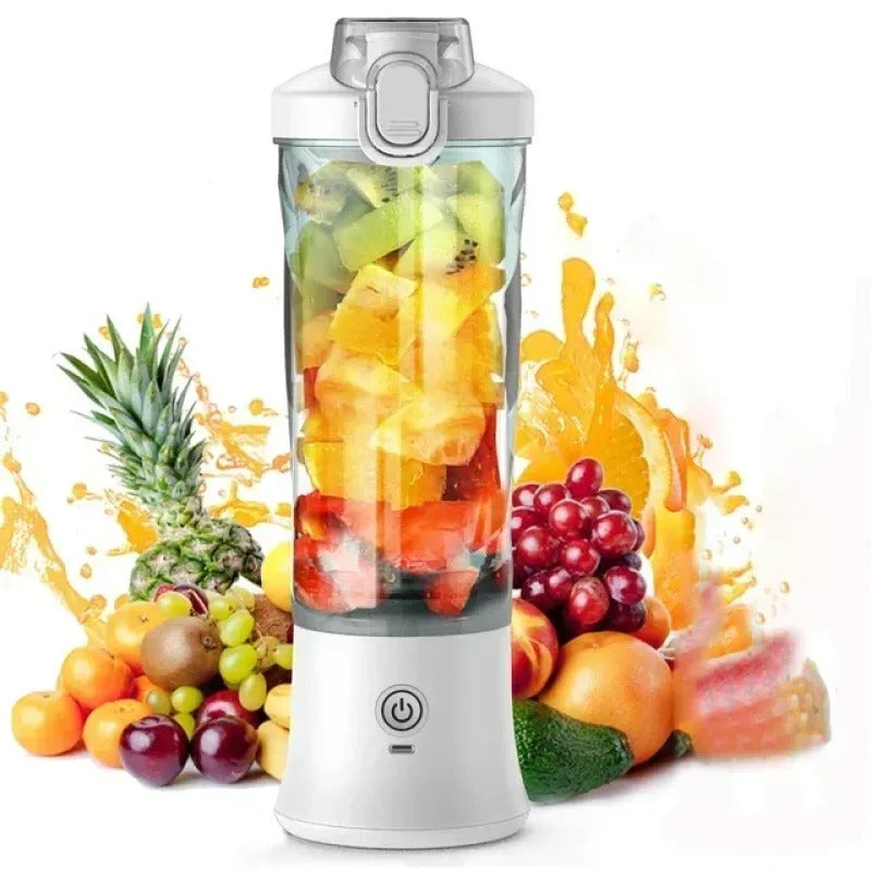 Mixlo Portable Blender — White lifestyle (clean)